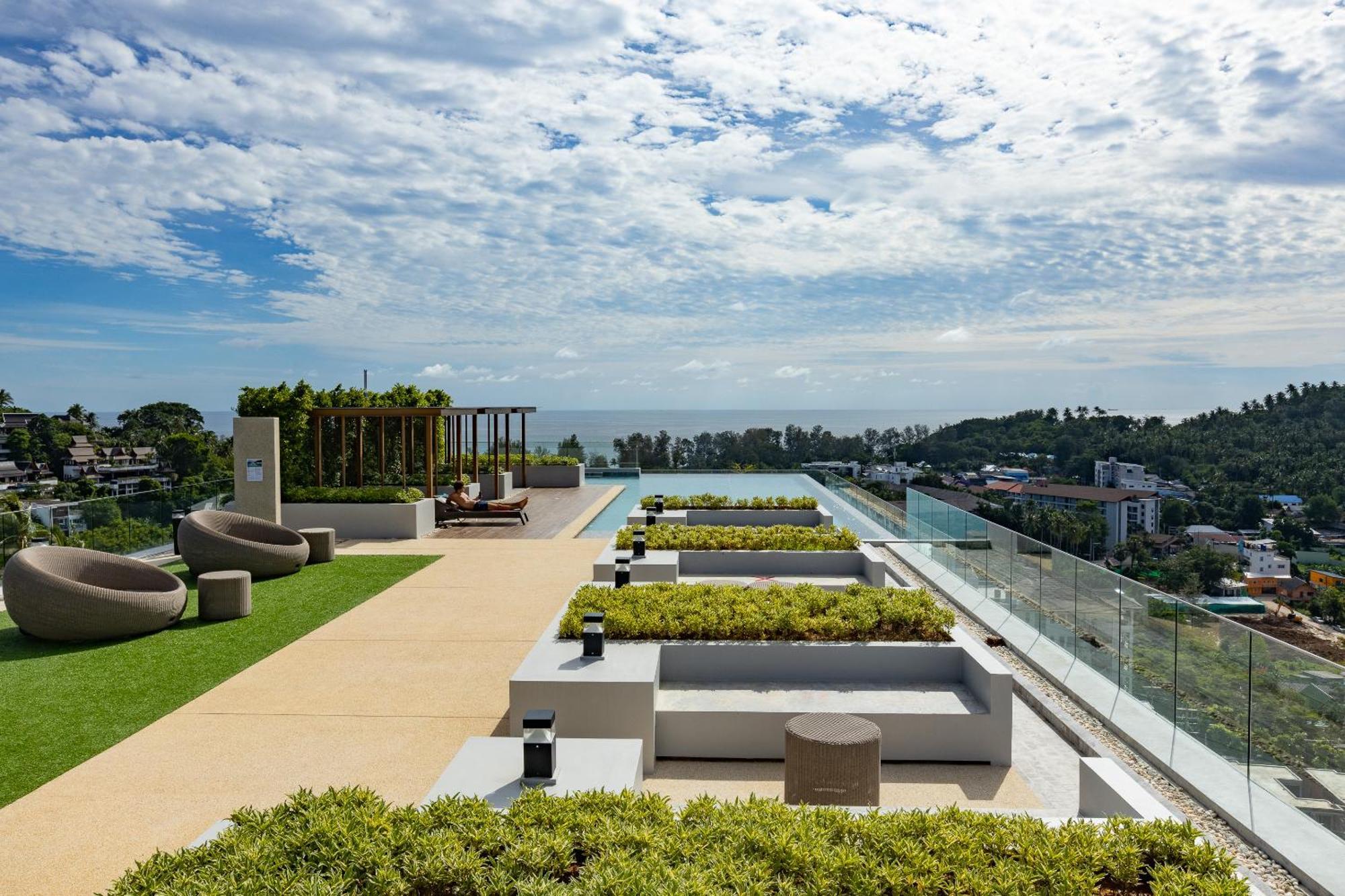 Sea View 1-Br 36 M2 Panora Surin By Holy Cow Apartment Ngoại thất bức ảnh